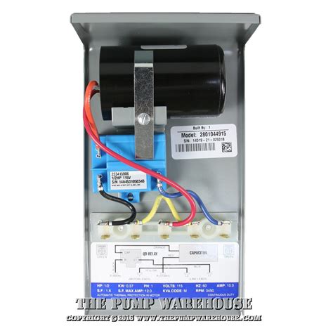 franklin electric control box start capacitor|franklin electric submersible pump controller.